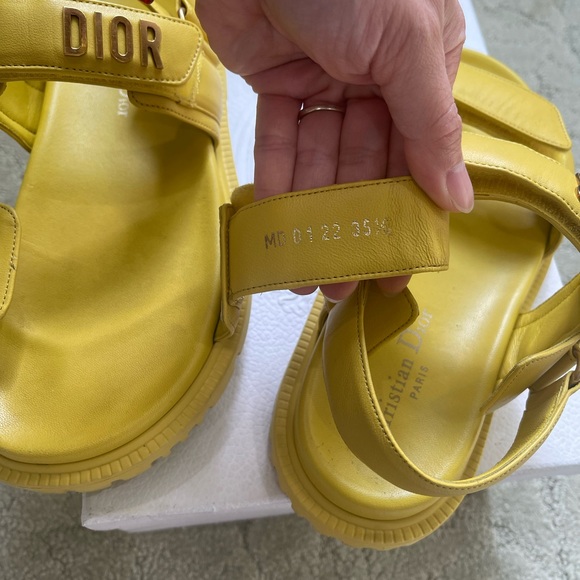 Women dioract sandal leather - Picture 5 of 8